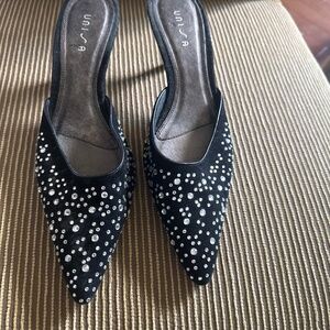 Rhinestone Slip On Shoes